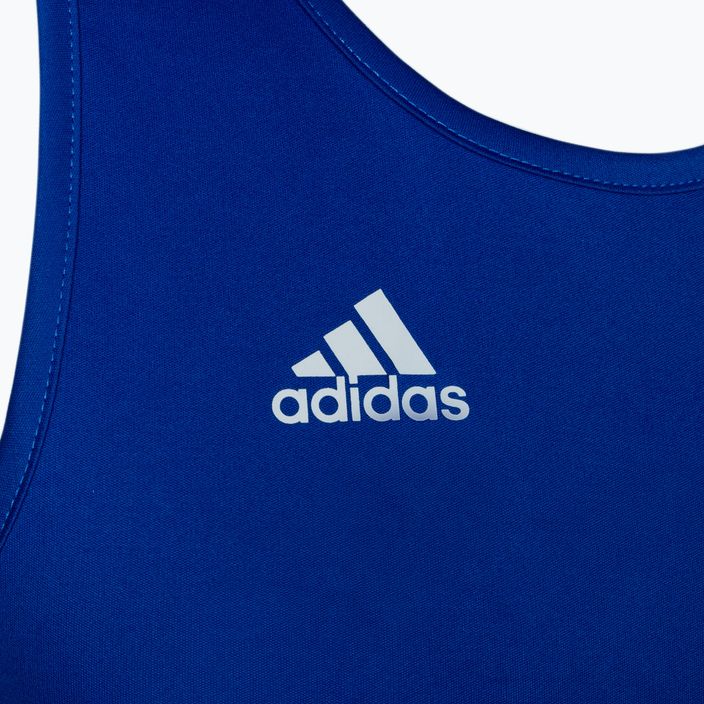 adidas Boxing Top синя тренировъчна тениска ADIBTT02 3