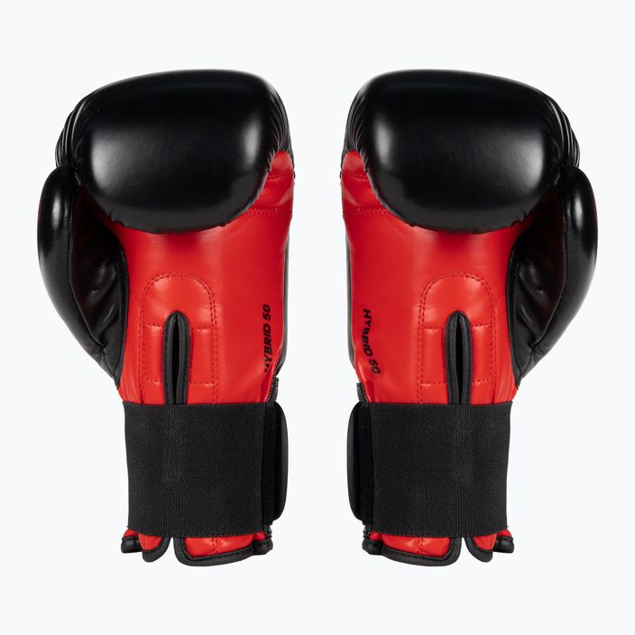adidas Hybrid 50 боксови ръкавици черни ADIH50 3