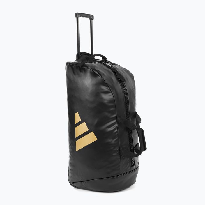 пътна чанта adidas 120 l черна/златна 2
