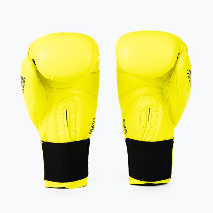 adidas Speed 50 жълти боксови ръкавици ADISBG50 2
