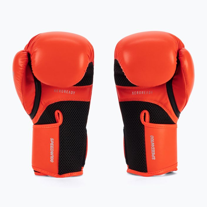 Дамски боксови ръкавици adidas Speed 100 червено/черно ADISBGW100-40985 2