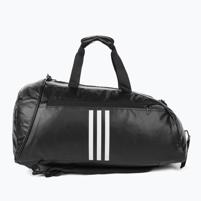 adidas тренировъчна чанта 65 л черно/бяло ADIACC051KB 3