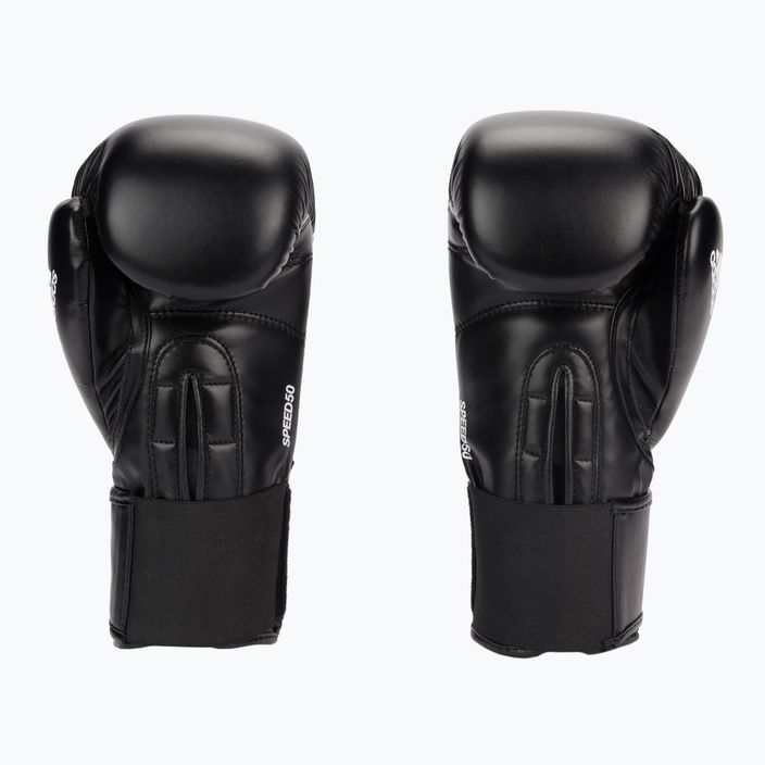 adidas Speed 50 боксови ръкавици черни ADISBG50 3