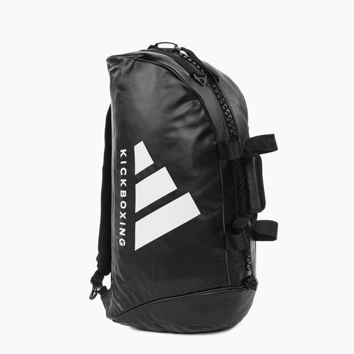 adidas тренировъчна чанта 50 л черно/бяло ADIACC051KB 2