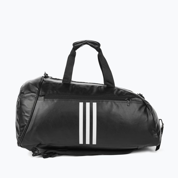 adidas тренировъчна чанта 50 л черно/бяло ADIACC051KB 3