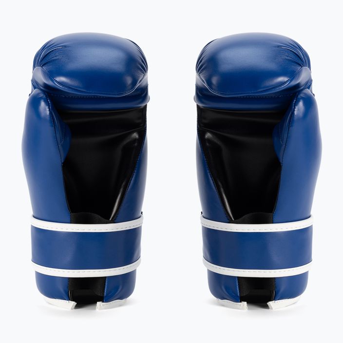 adidas Point Fight боксови ръкавици Adikbpf100 синьо и бяло ADIKBPF100 2