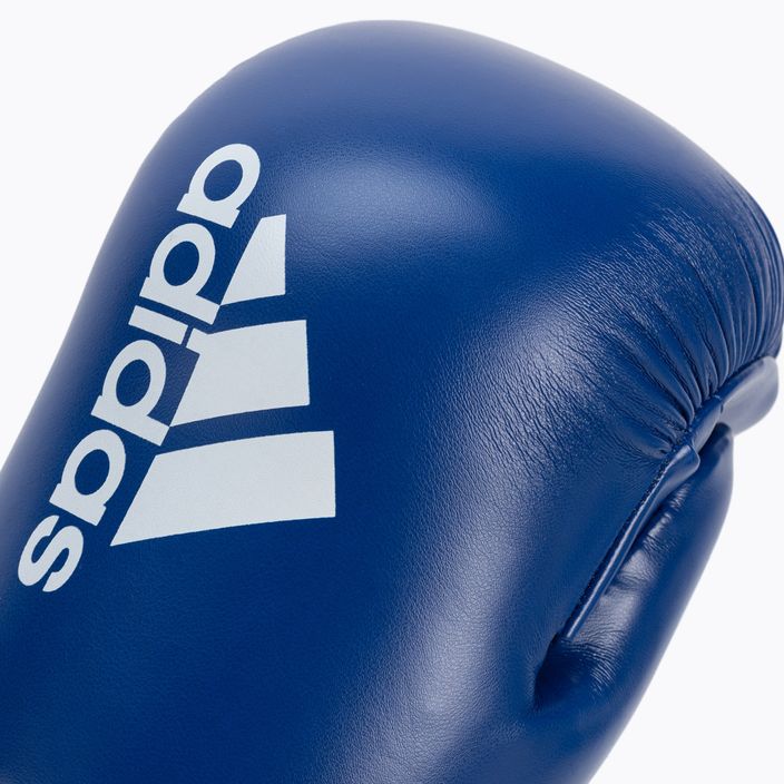 adidas Point Fight боксови ръкавици Adikbpf100 синьо и бяло ADIKBPF100 5