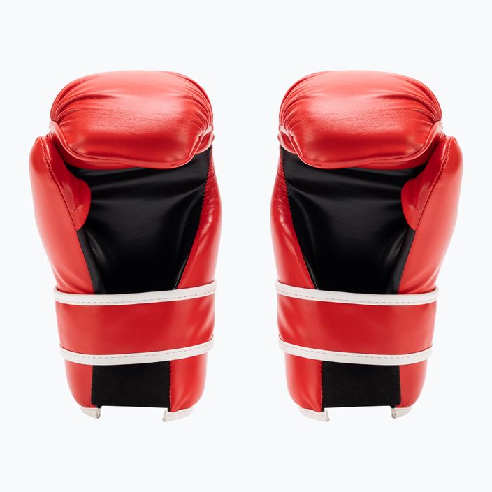 adidas Point Fight боксови ръкавици Adikbpf100 червено и бяло ADIKBPF100 4