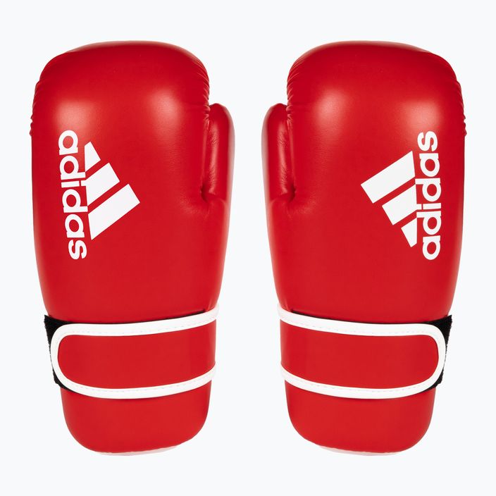 adidas Point Fight боксови ръкавици Adikbpf100 червено и бяло ADIKBPF100 2