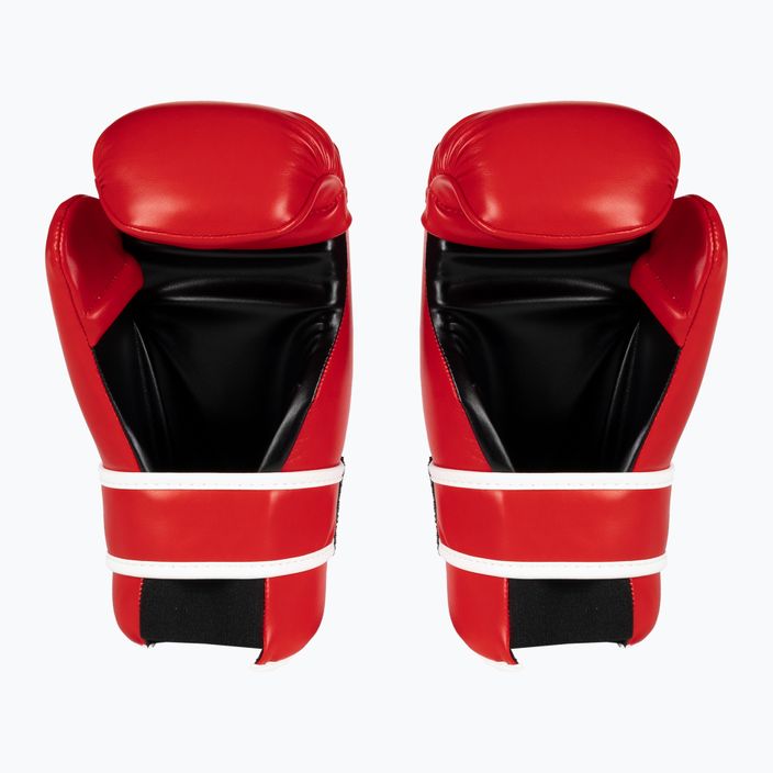 adidas Point Fight боксови ръкавици Adikbpf100 червено и бяло ADIKBPF100 3