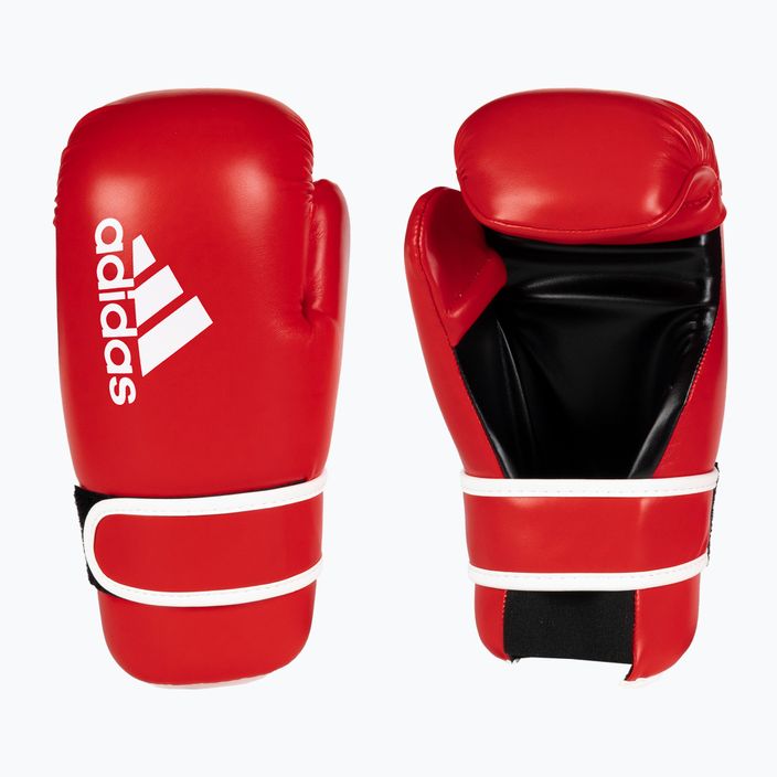adidas Point Fight боксови ръкавици Adikbpf100 червено и бяло ADIKBPF100 6
