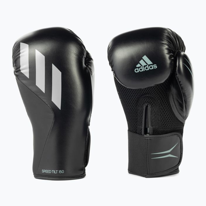 adidas Speed Tilt 150 боксови ръкавици черни SPD150TG 3