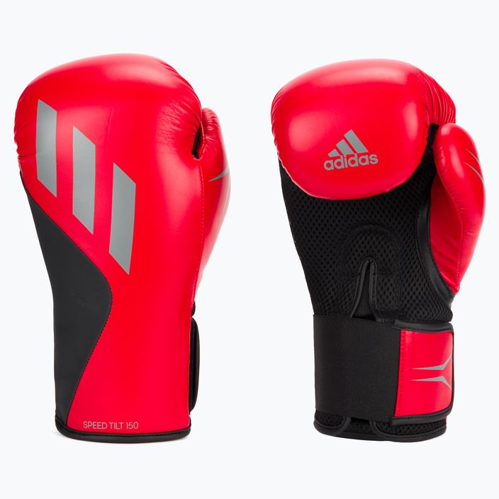 adidas Speed Tilt 150 Червени боксови ръкавици SPD150TG 3