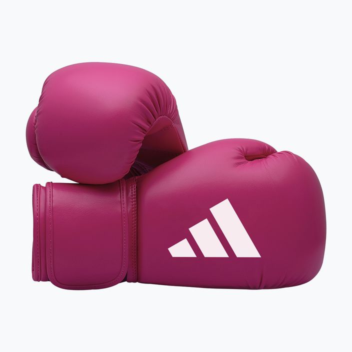 Боксови ръкавици adidas Speed 50 pink/white 10