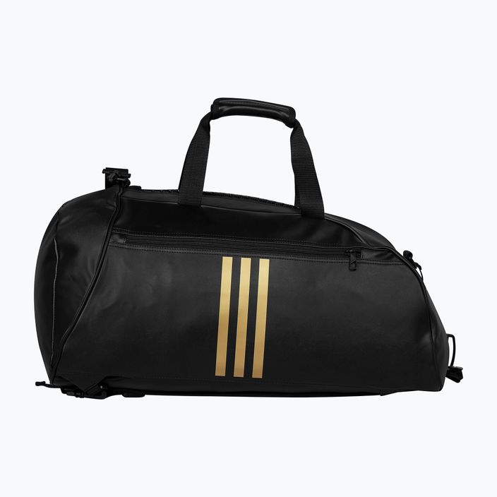 adidas тренировъчна чанта 20 л черна/златна 2