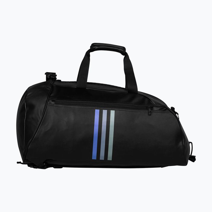 adidas тренировъчна чанта 65 л черно/градиентно синьо 2