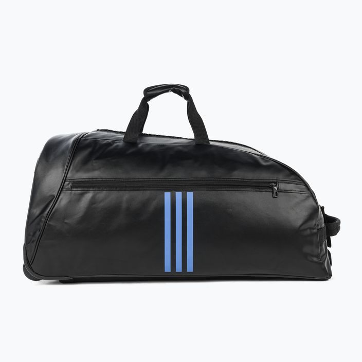 adidas пътна чанта 120 л черно/градиентно синьо 4