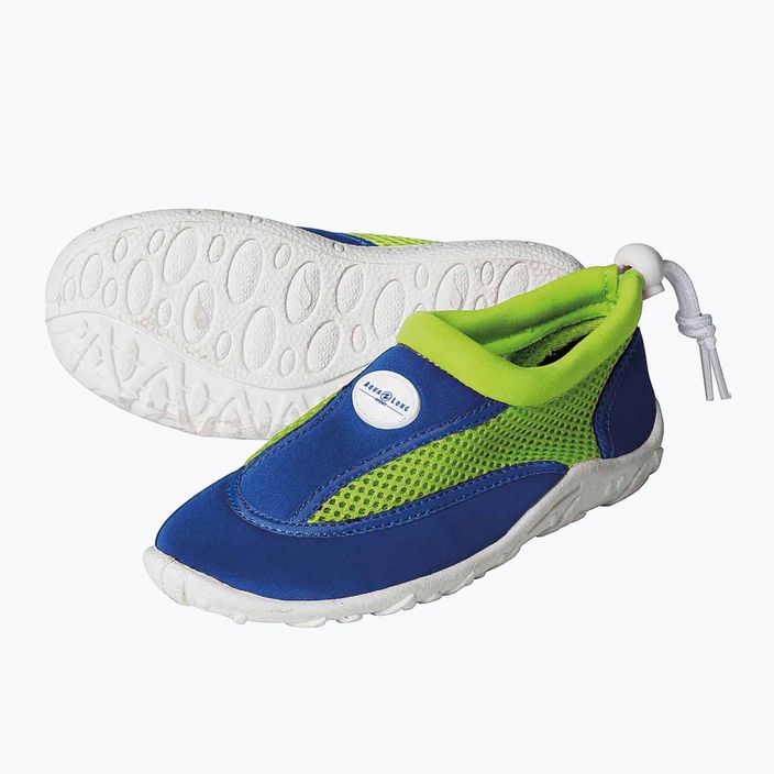 Детски обувки за вода Aqualung Cancun в тъмносиньо и зелено FJ025423135 10