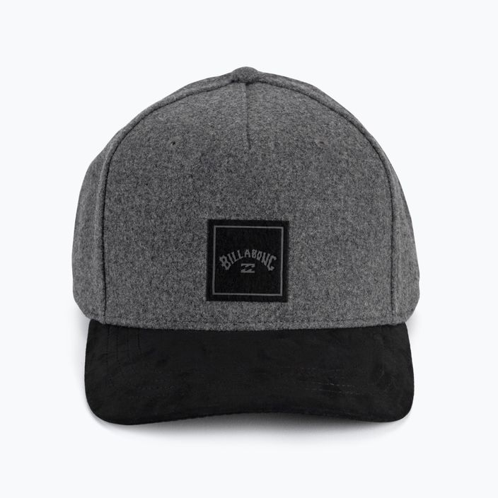 Мъжка бейзболна шапка Billabong Stacked grey heather 4