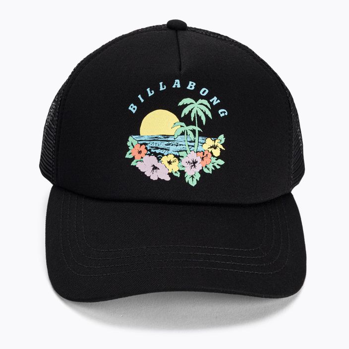 Дамска бейзболна шапка Billabong Aloha Forever black/green 4