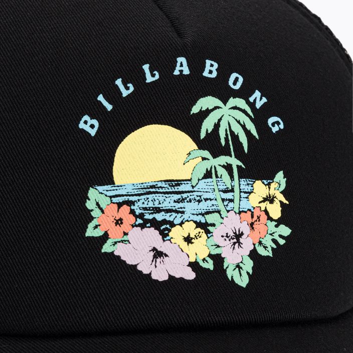 Дамска бейзболна шапка Billabong Aloha Forever black/green 5