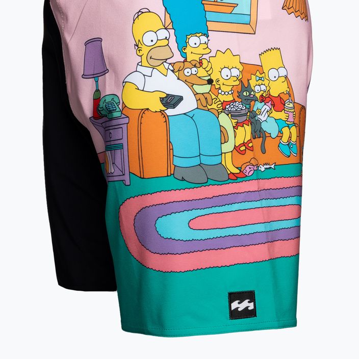 Мъжки къси панталони за плуване Billabong Simpsons Family Couch black 7