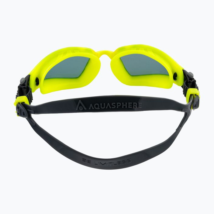 Aqua Sphere Kayenne Pro очила за плуване черни/жълти EP3040707LD 5