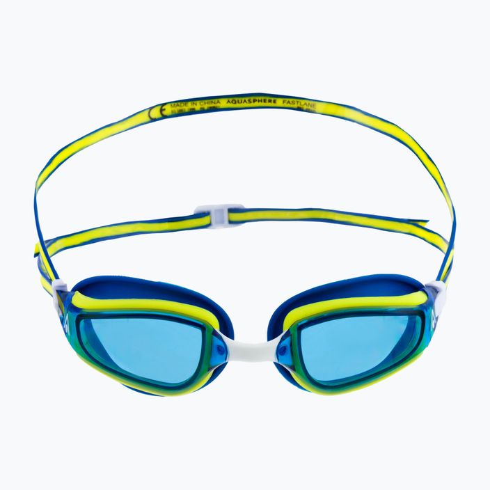 Aqua Sphere Fastlane сини/жълти очила за плуване EP2994007LB 2