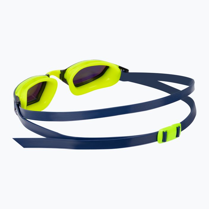 Очила за плуване Aquasphere Xceed яркожълто/най-синьо/огледално жълто титаниеви EP3037104LMY 4