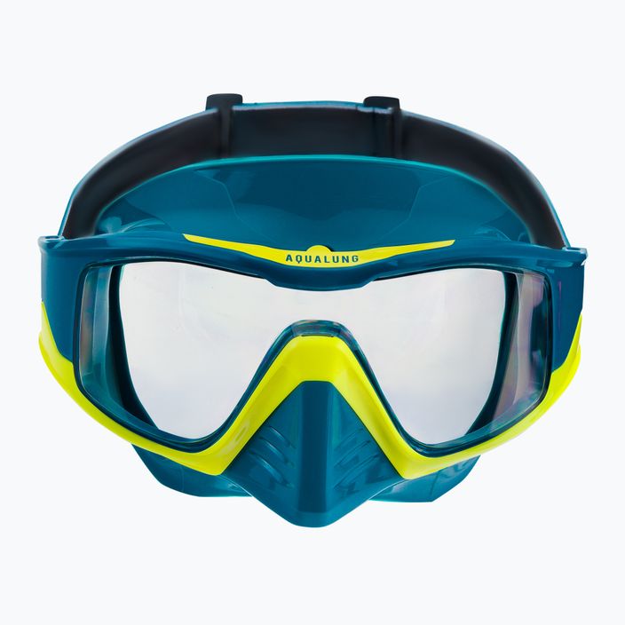 Водолазна маска Aqualung Vita бензин/жълт MS5529807LC 2