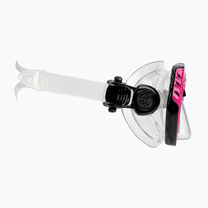 Aqualung Cub прозрачна/розова младежка маска за гмуркане MS5530002 3
