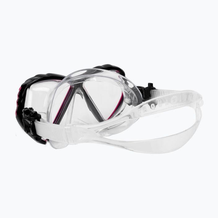Aqualung Cub прозрачна/розова младежка маска за гмуркане MS5530002 4