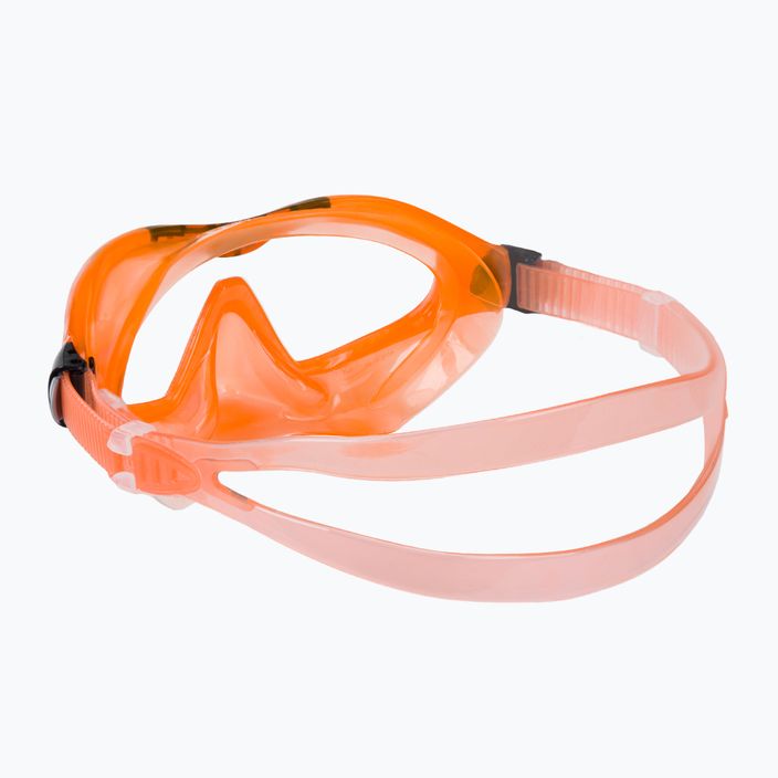 Aqualung Mix оранжево/черна детска маска за гмуркане MS5560801S 4