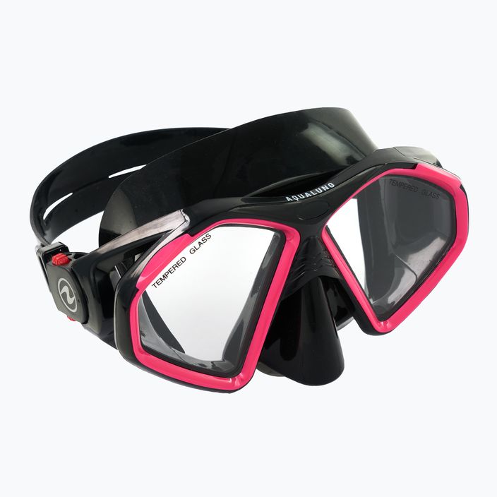 Водолазна маска Aqualung Hawkeye черна/розова MS5570102 6