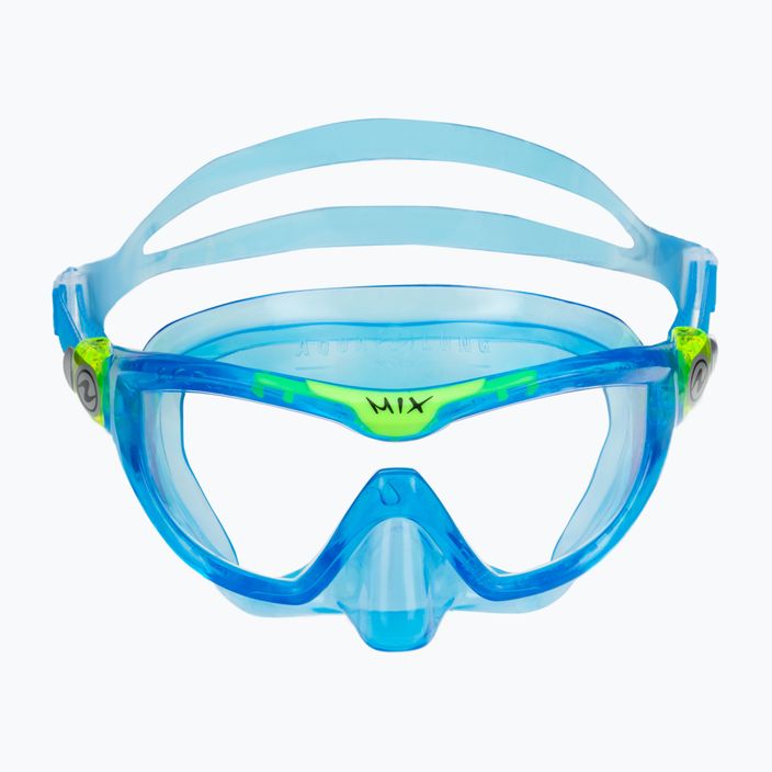 Детска маска за гмуркане Aqualung Mix light blue/blue green MS5564131S 2