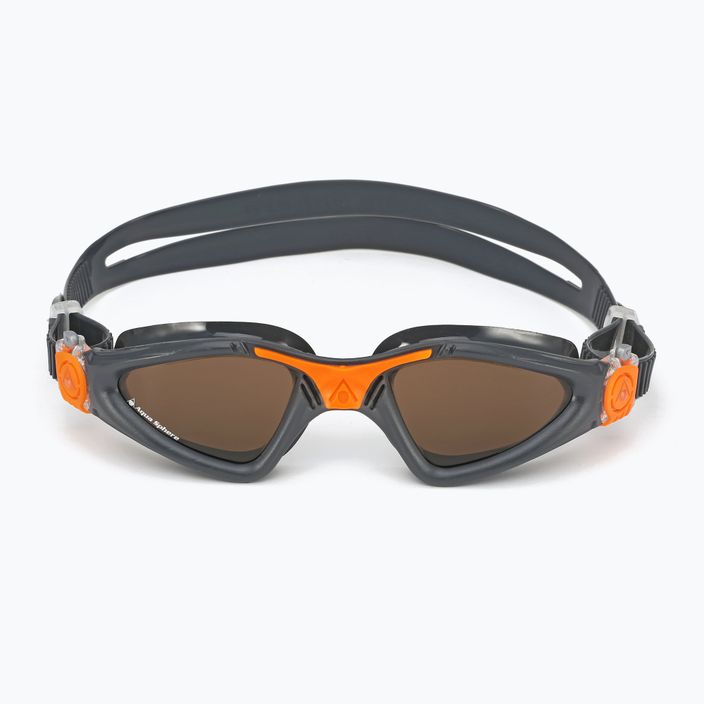 Aquasphere Kayenne сиви/оранжеви очила за плуване 7