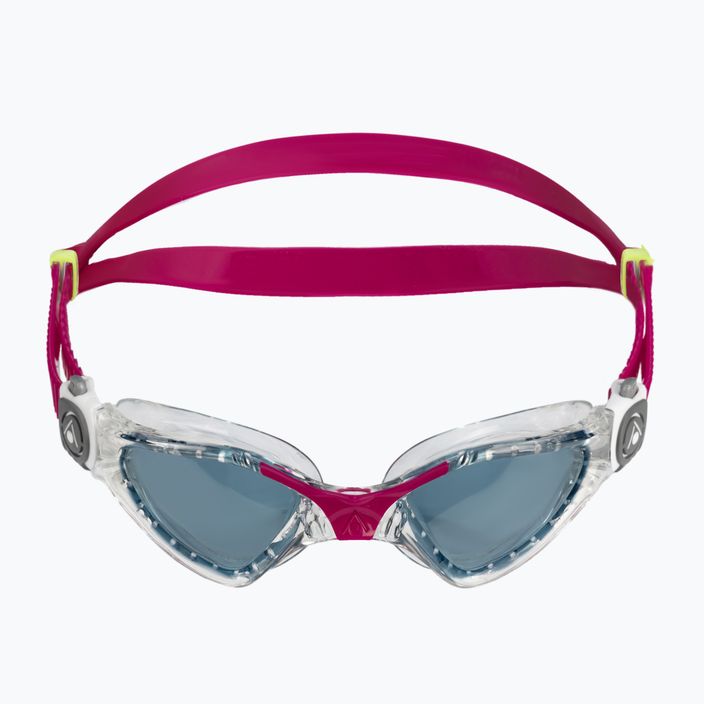 Aquasphere Kayenne Compact прозрачни / малинови детски очила за плуване EP3150016LD 2