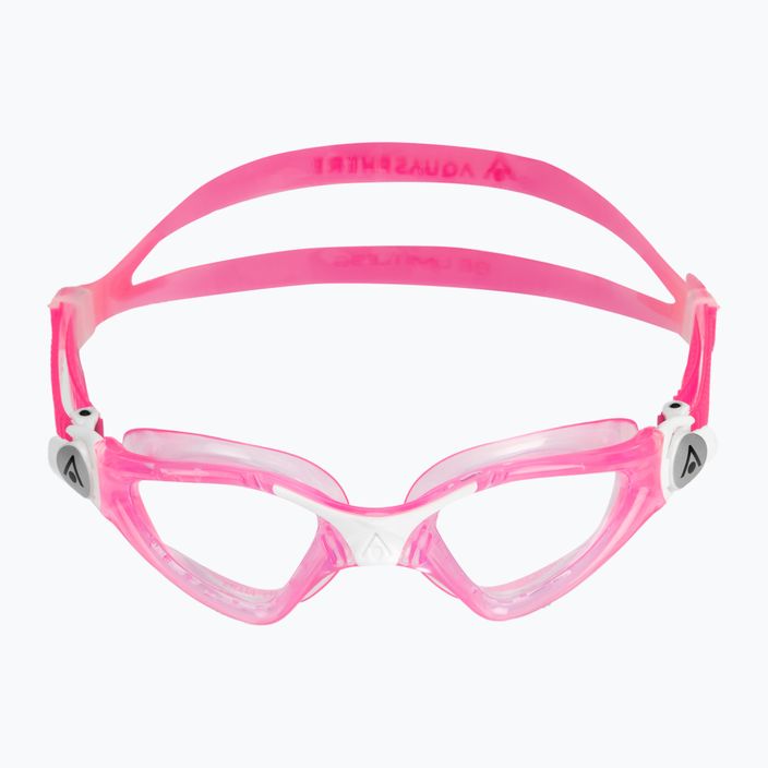 Aquasphere Kayenne розови / бели / прозрачни лещи детски очила за плуване EP3190209LC 2