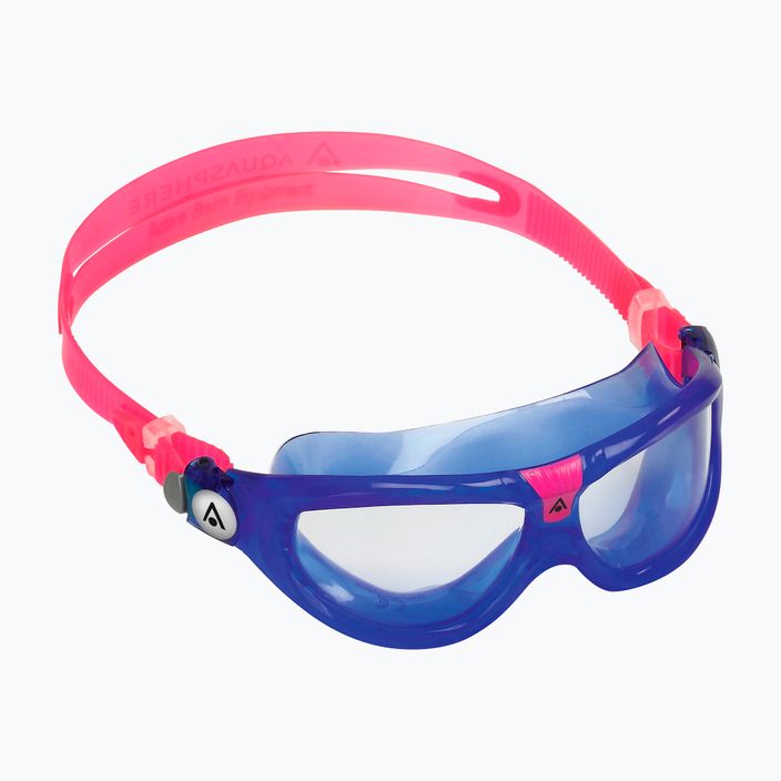 Детска маска за плуване Aquasphere Seal Kid 2 розова/розова/прозрачна MS5614002LC