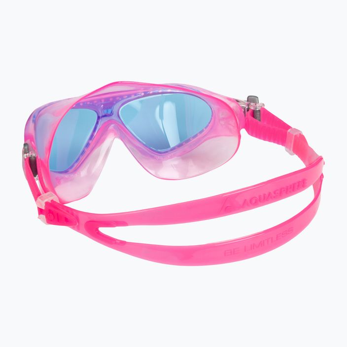 Детска маска за плуване Aquasphere Vista розова/бяла/синя MS5630209LB 4