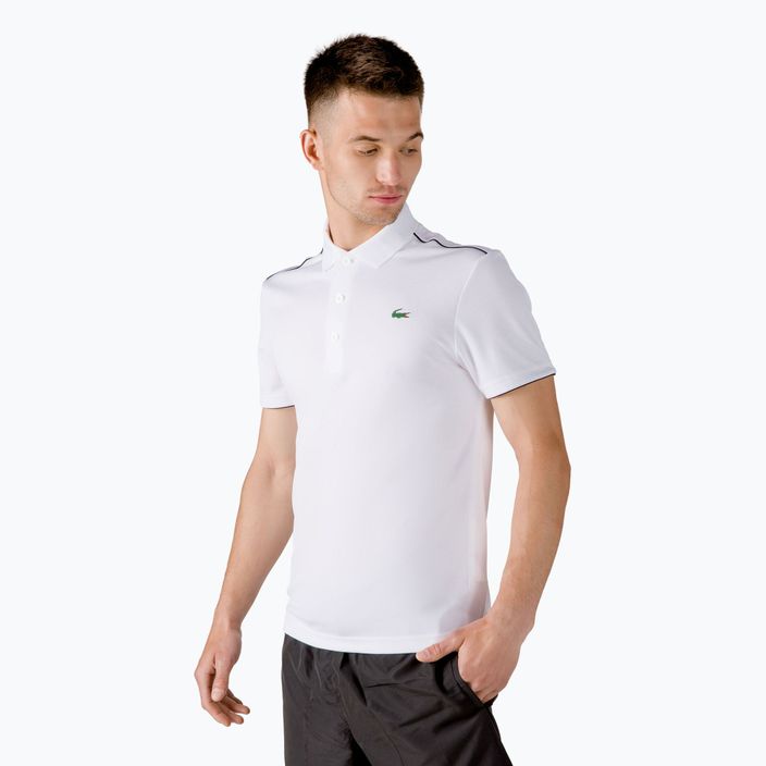 Мъжка тенис поло риза Lacoste бяла DH2094 2
