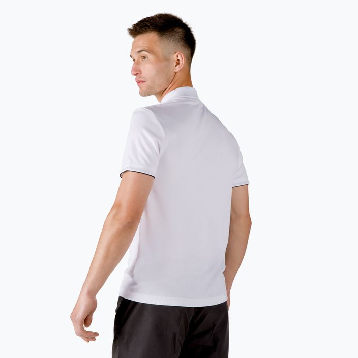 Мъжка тенис поло риза Lacoste бяла DH2094 4