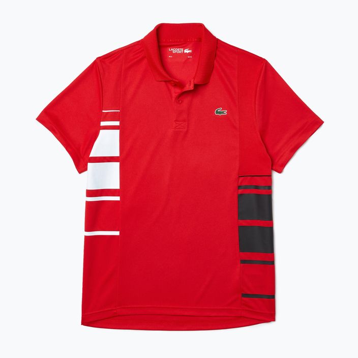 Мъжка тенис поло риза Lacoste червена DH0866
