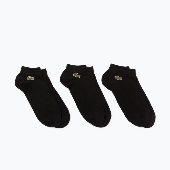 Lacoste чорапи за тенис 3 чифта черни RA4183 4