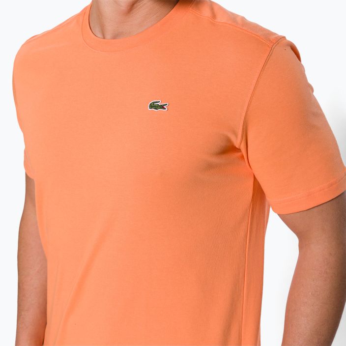 Мъжка тениска Lacoste orange TH7618 4