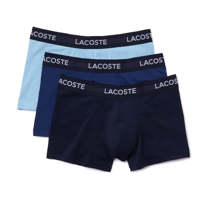 Мъжки боксерки Lacoste 3-pack blue 5H9623 2