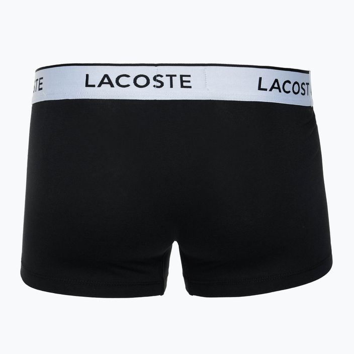 Мъжки боксерки Lacoste 5H8385 3 чифта черни 3