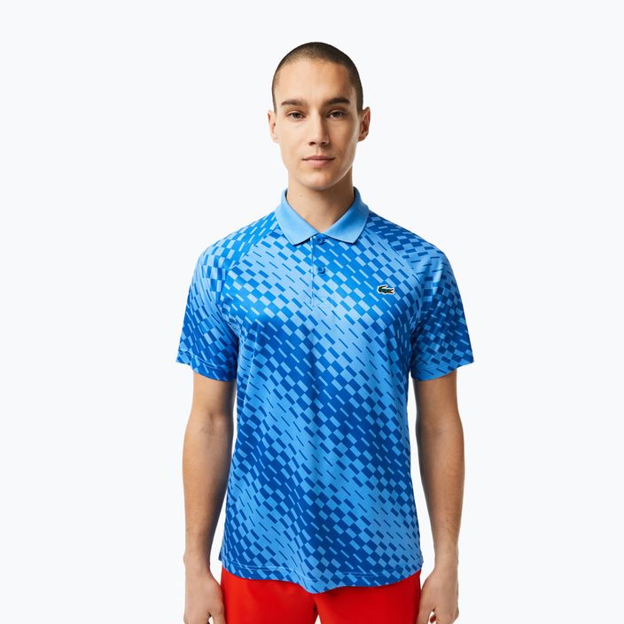Мъжка тенис поло риза Lacoste, синя DH5174