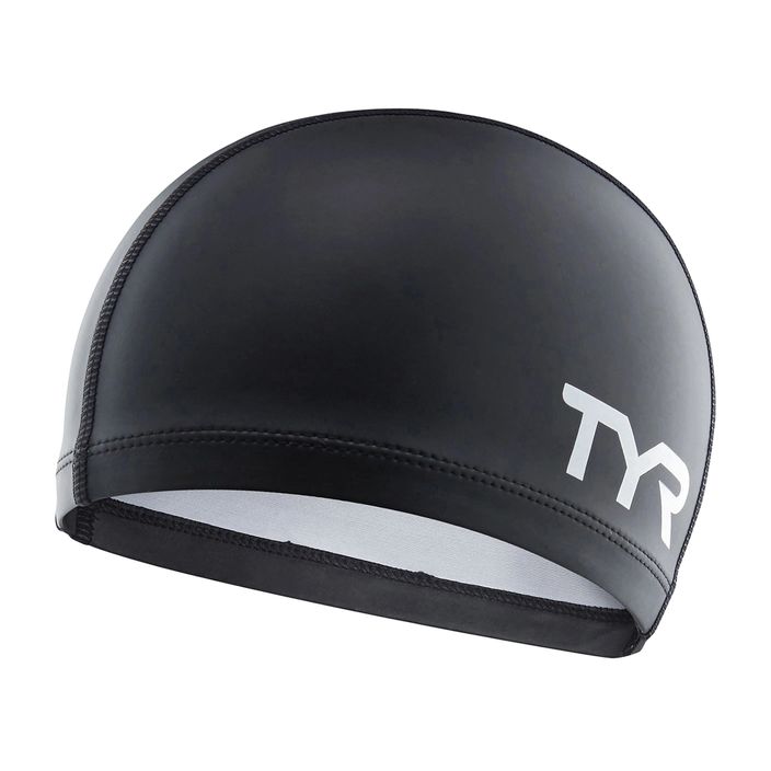 Шапка за плуване TYR Silicone Comfort black 2