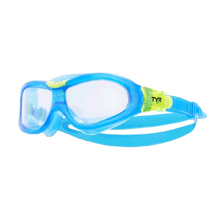 Детска маска за плуване TYR Orion clear/ blue/ blue 2